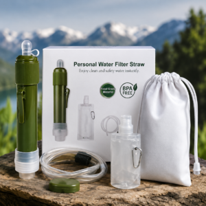 Filtro portátil para potabilização de água Prepper Straw