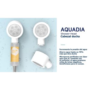 Pacote Anual de Aromaterapia com cartuchos para duche coreanos Aquadia