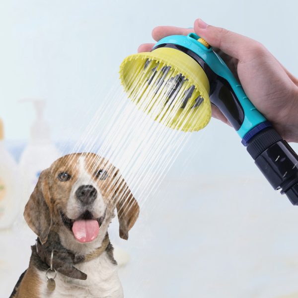 Pega de chuveiro e massajador relaxante universal para animais de estimação