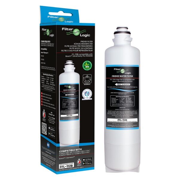 Filtro para frigorífico compatível com Bosch UltraClarity Pro 11032518