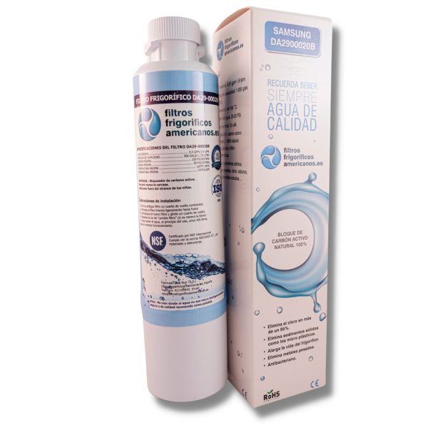 Filtro para frigorífico compatível com o modelo Samsung French Door DA29-00020B