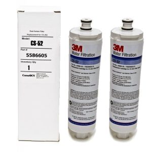 Conjunto de dois filtros internos Cuno 3M CS-52 para Siemens, Balay e Bosch
