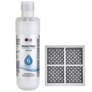 Filtro original para frigorífico LG ADQ747935 LT1000P + filtro antibacteriano
