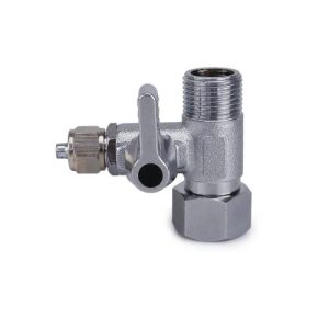 Válvula de fecho para osmose, adaptador em T 3/8x1/4