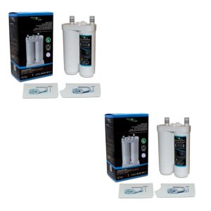 Conjunto de 2 filtros para frigorífico Electrolux, compatível com o modelo WF2CB Puresource