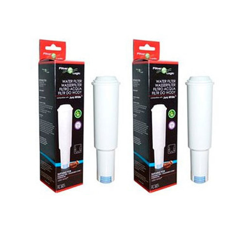 Conjunto de 2 filtros de água para máquina de café Jura, Jura Claris White