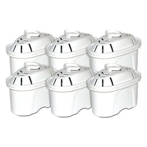 Conjunto de 6 filtros para jarro Brita tipo Maxtra