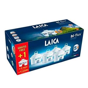 Conjunto de 6 filtros para jarro (5 + 1 grátis) Bi-flux Laica
