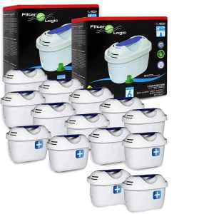 Conjunto de 12 filtros para jarro Brita do tipo Maxtra e 2 filtros grátis