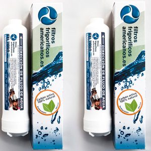 Conjunto de 2 filtros para frigorífico compatíveis com Samsung DA2910105J + 1 grátis