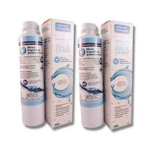 Conjunto de dois filtros compatíveis com a Samsung French Door DA29-00020B