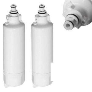 Conjunto de dois filtros para frigorífico Panasonic, compatível com o modelo CNRAH-257760
